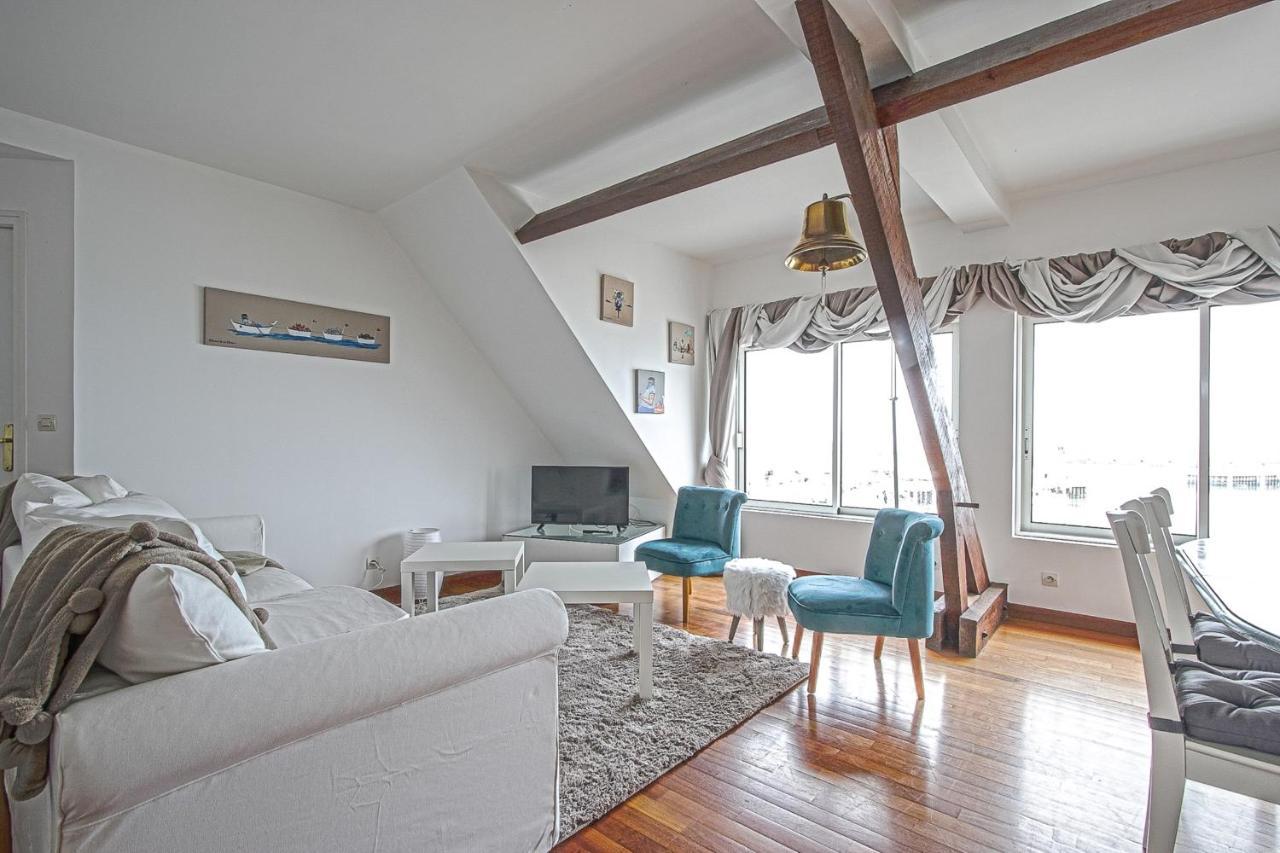 Cote Cottage Apt 3 Chambres Bien Equipee Vue Imprenable Sur Port Et Mer Etreham Buitenkant foto